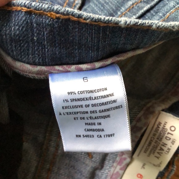 Old Navy W’s Denim Mini Skirt ~ Size 6 - Picture 6 of 6